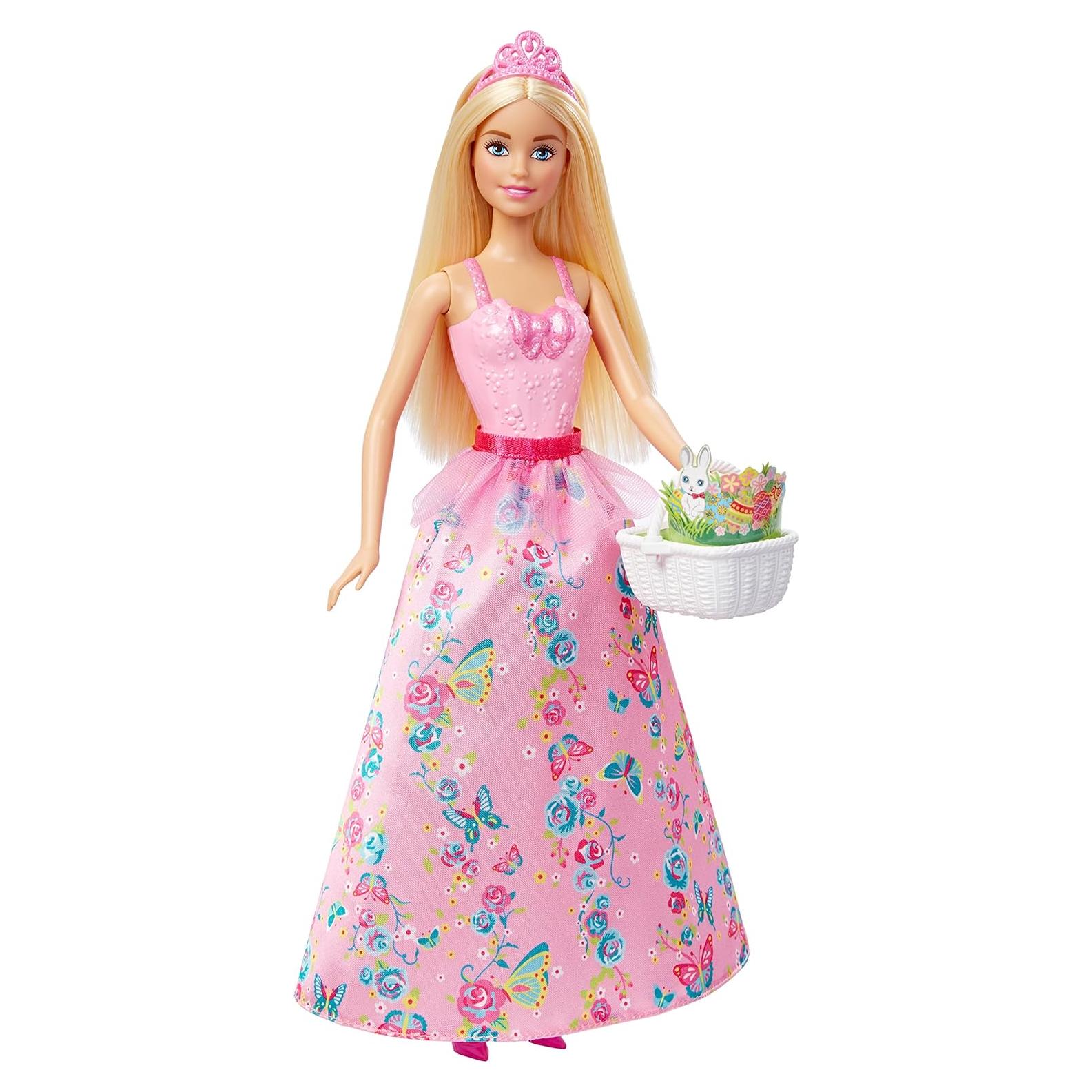 Muñeca Barbie Princesa de Pascua Mattel con Cesta y Accesorios