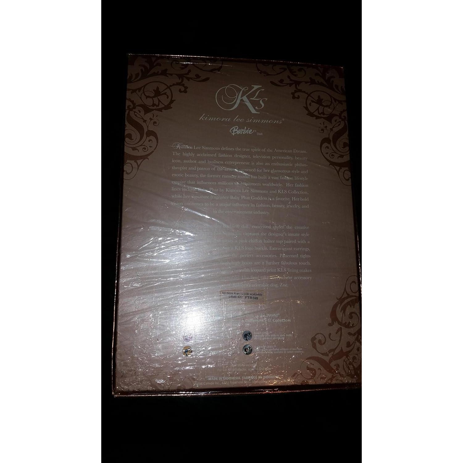 Muñeca Barbie Kimora Lee Simmons Edición Limitada 0.57 kg