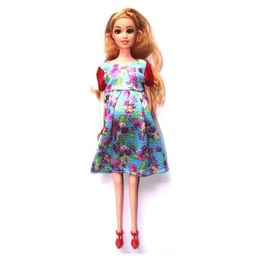 Muñeca Embarazada Colorida Kunhe con Bebé en Barriga