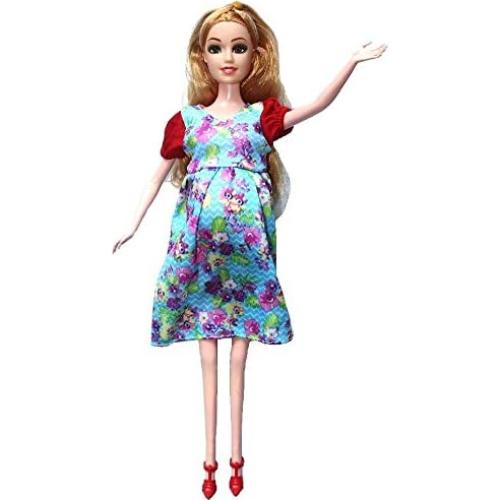 Muñeca Embarazada Colorida Kunhe con Bebé en Barriga