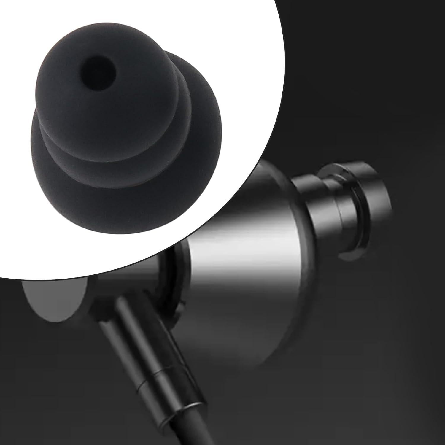 Puntas de Oído eMagTech Triple Flange 6 Pares Grande 2mm