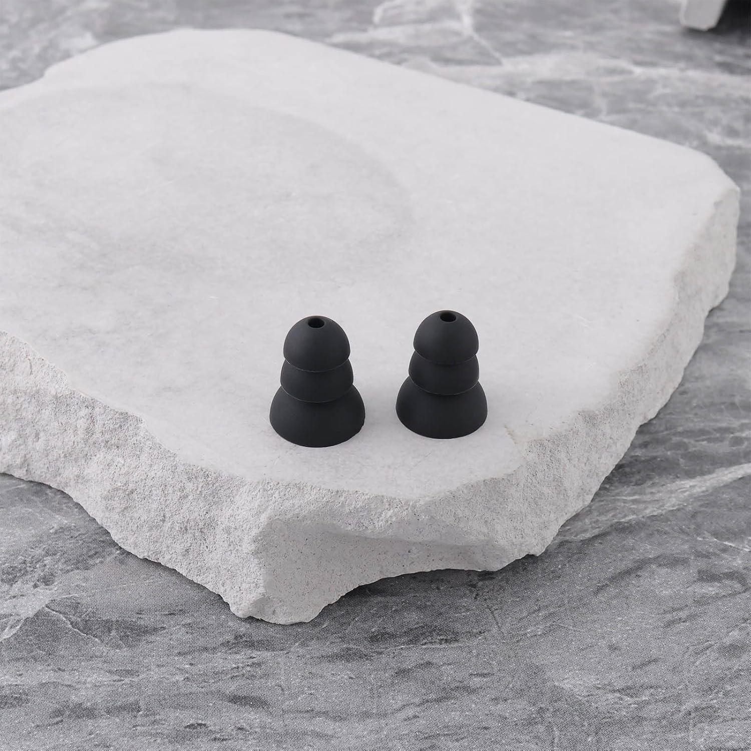 Puntas de Oído eMagTech Triple Flange 6 Pares Grande 2mm