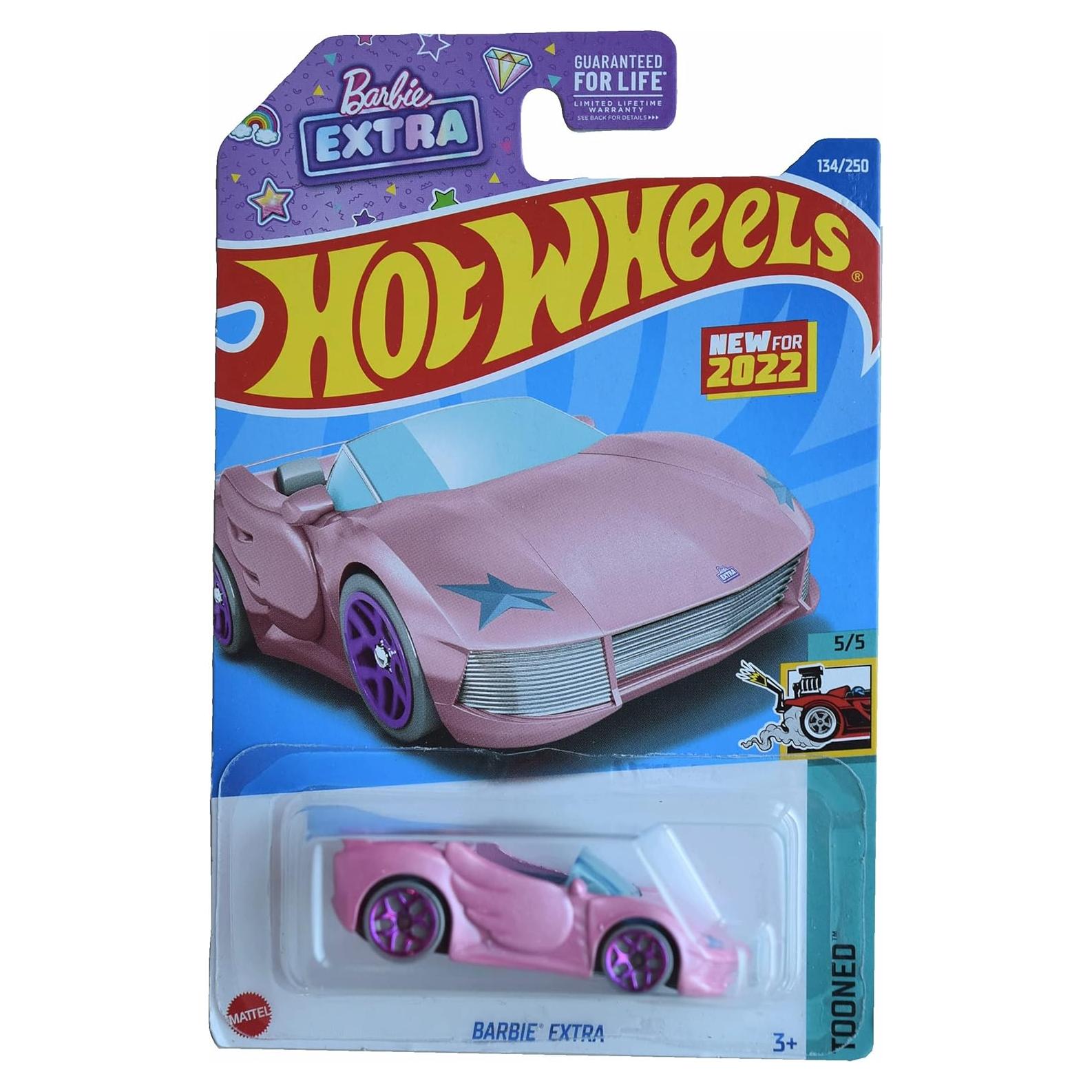Auto de Juguete Hot Wheels Barbie Extra 1:64 Rosa