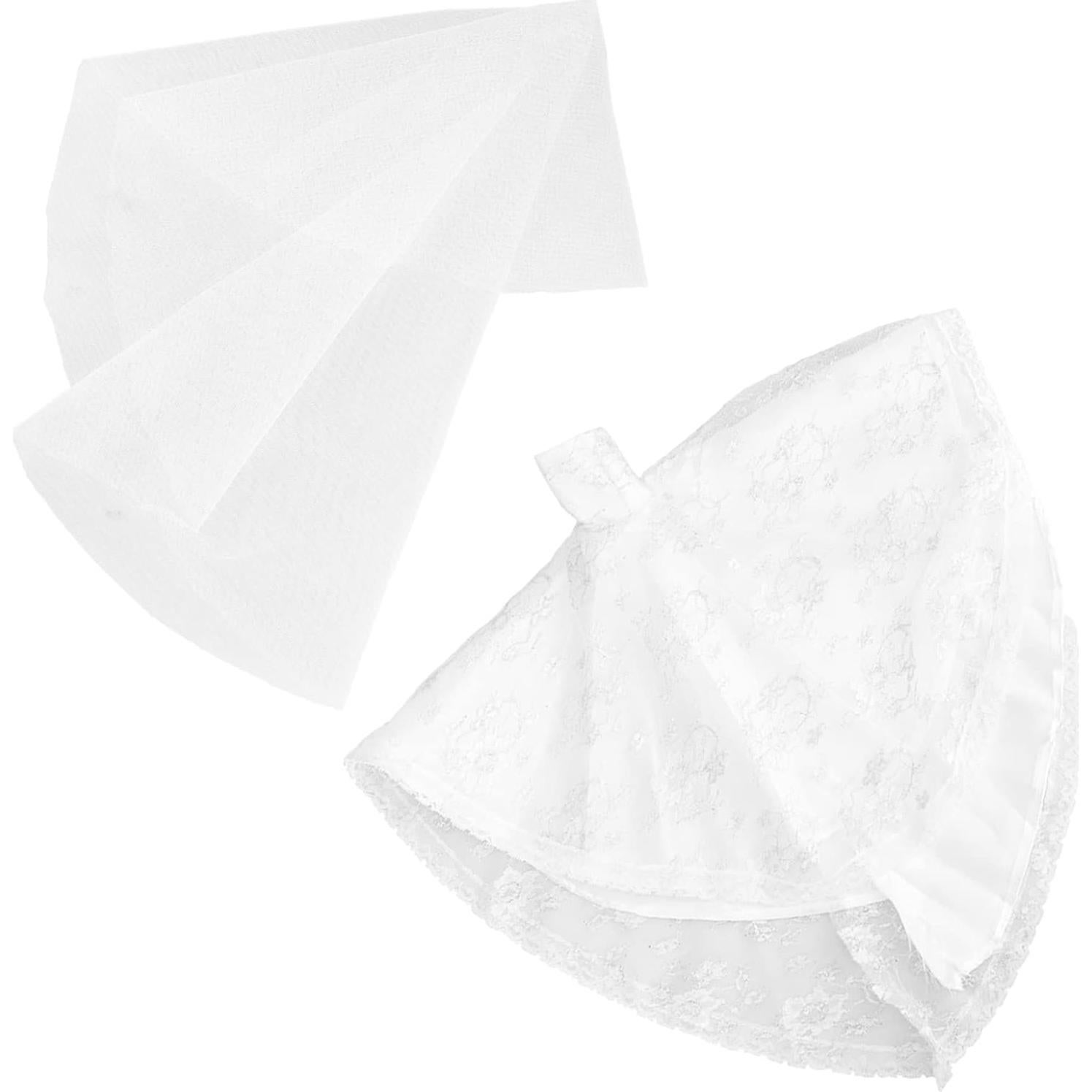 Vestido de Novia BARWA con Velo para Muñeca 29 cm Blanca