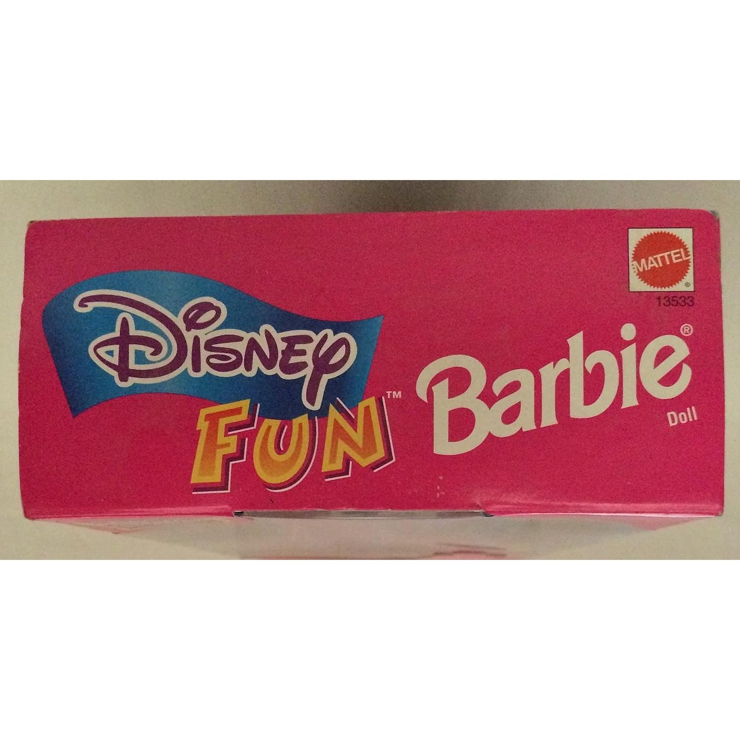 Muñeca Barbie Divertida Disney - Mattel 32.26x13.46cm
