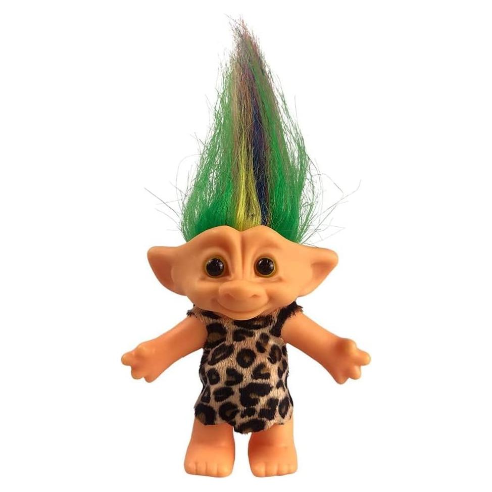 Muñeco Troll Vintage Yintlilocn 19 cm Colorido para Colección