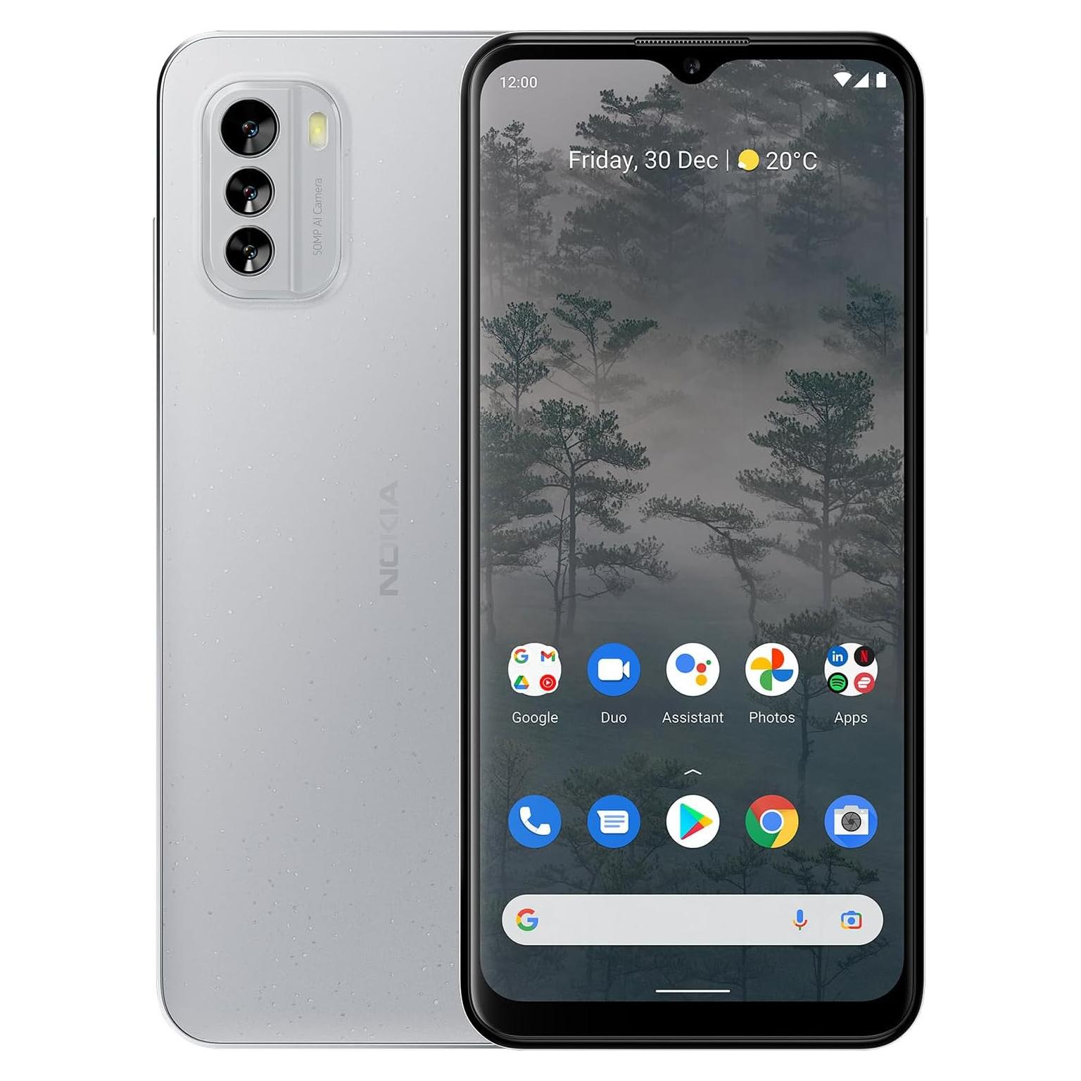 Nokia G60 5G | Android 14 | 6GB RAM | 128GB | Gris Hielo