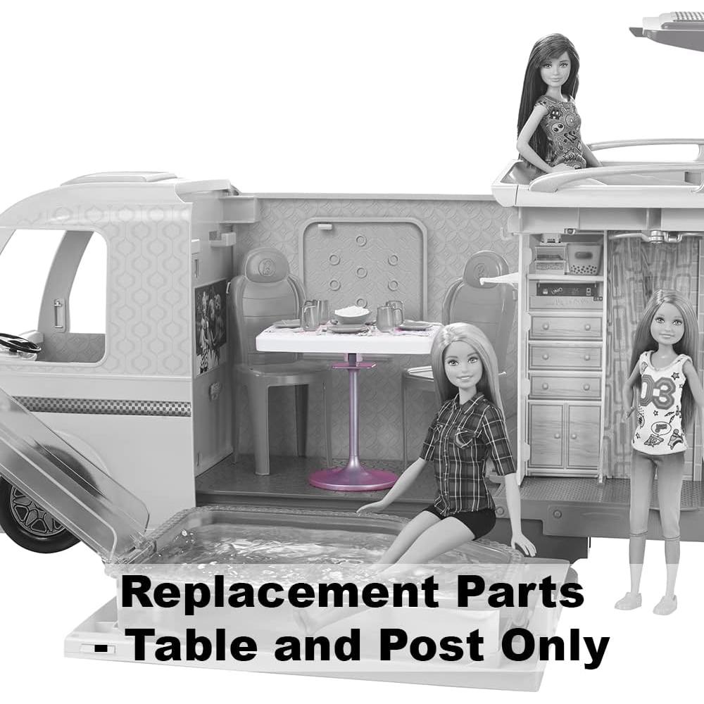 Piezas de Repuesto Barbie DreamCamper FBR34 - Mesa y Poste