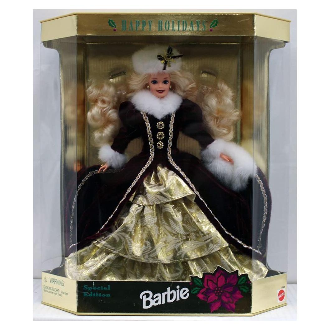 Muñeca Barbie Navidad Feliz Mattel 1996 - Edición Especial