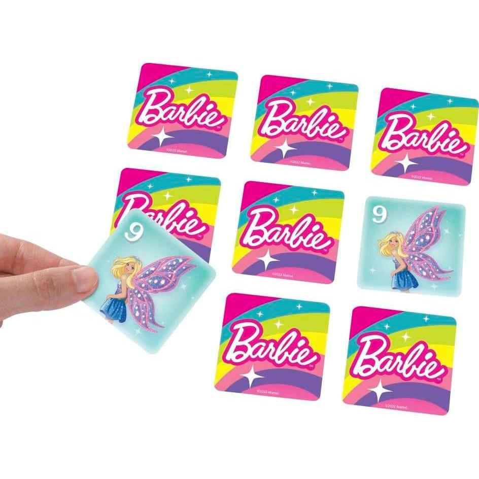 Juego de 5 en 1 Mattel Barbie para Niños - Fichas y Diversión