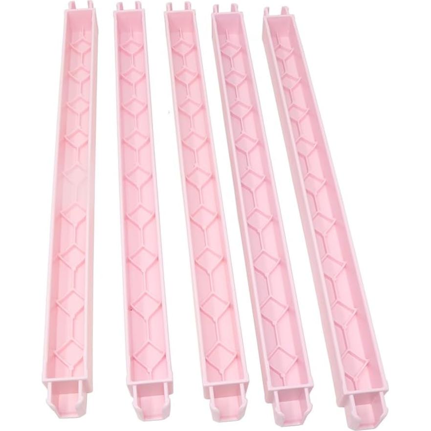 Piezas de Repuesto Barbie Dreamhouse HMX10 - 5 Columnas Rosas
