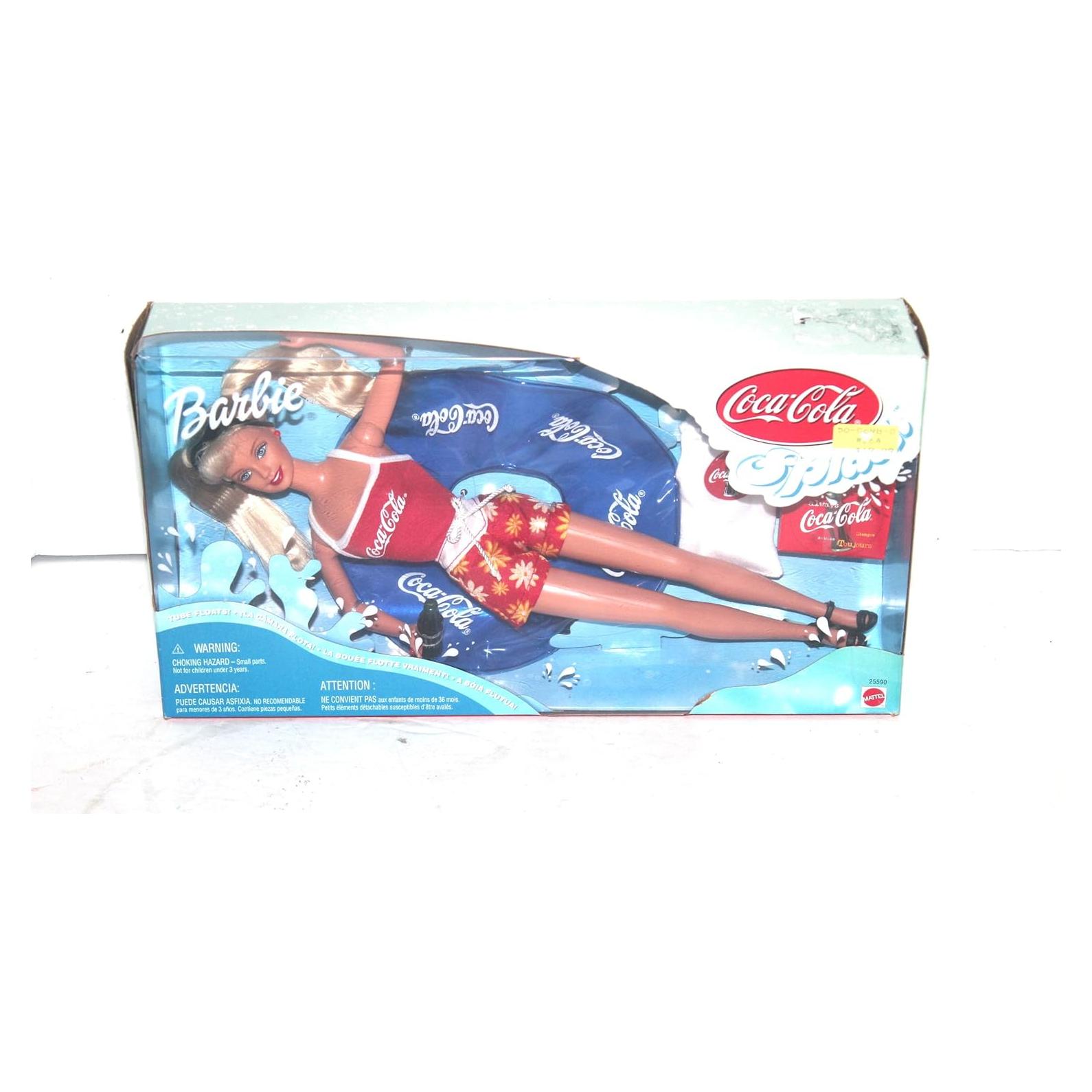 Coca-Cola Splash Barbie 272g - Muñeca Coleccionable