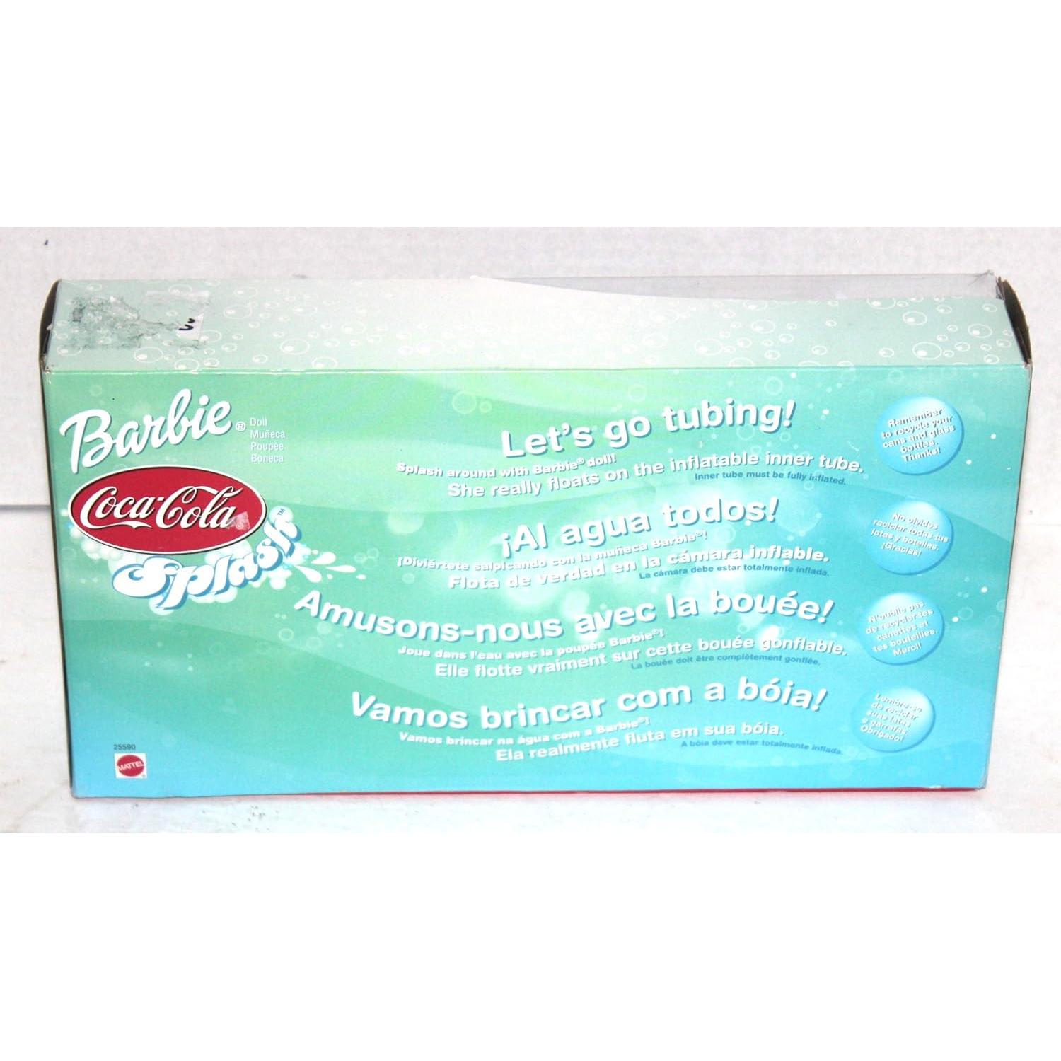 Coca-Cola Splash Barbie 272g - Muñeca Coleccionable