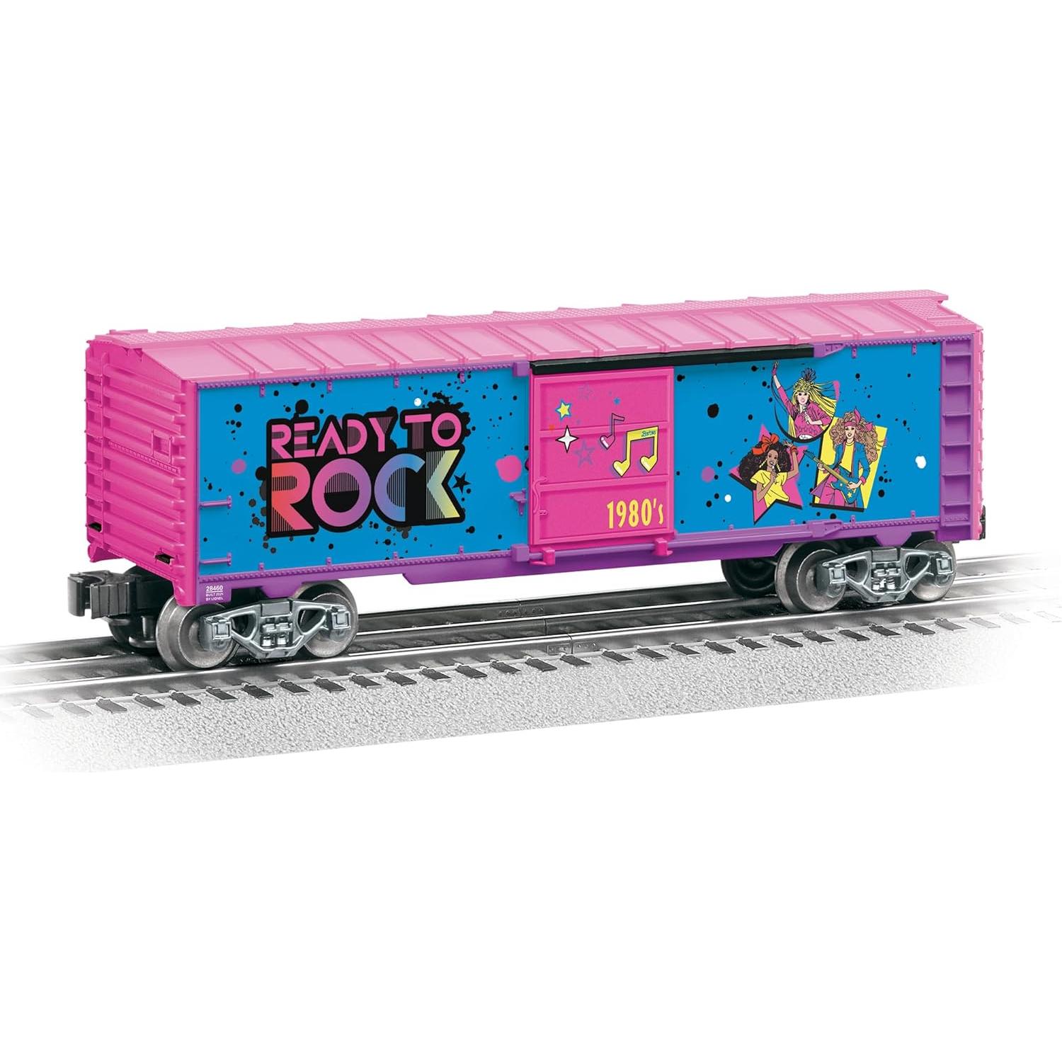 Boxcar Modelo de Tren O Gauge Lionel Barbie 1980s 26.67 cm