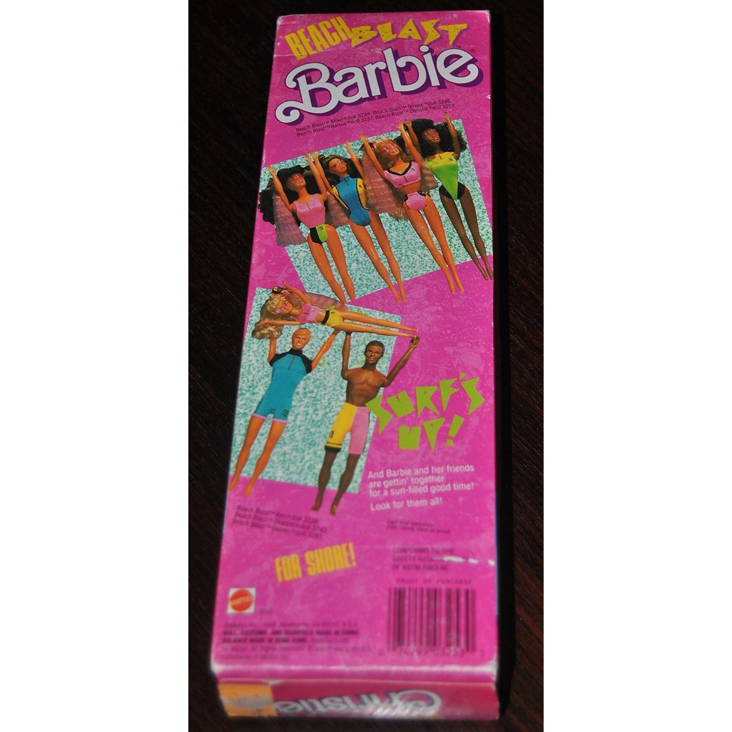Barbie Playa Explosiva 1989 Mattel Edición Especial