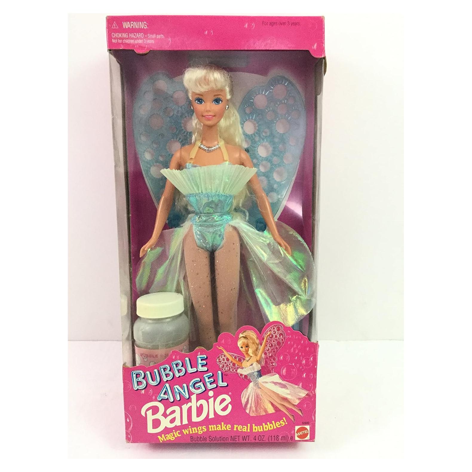 Muñeca Barbie Ángel Burbuja Mattel 1994 Colección Moda