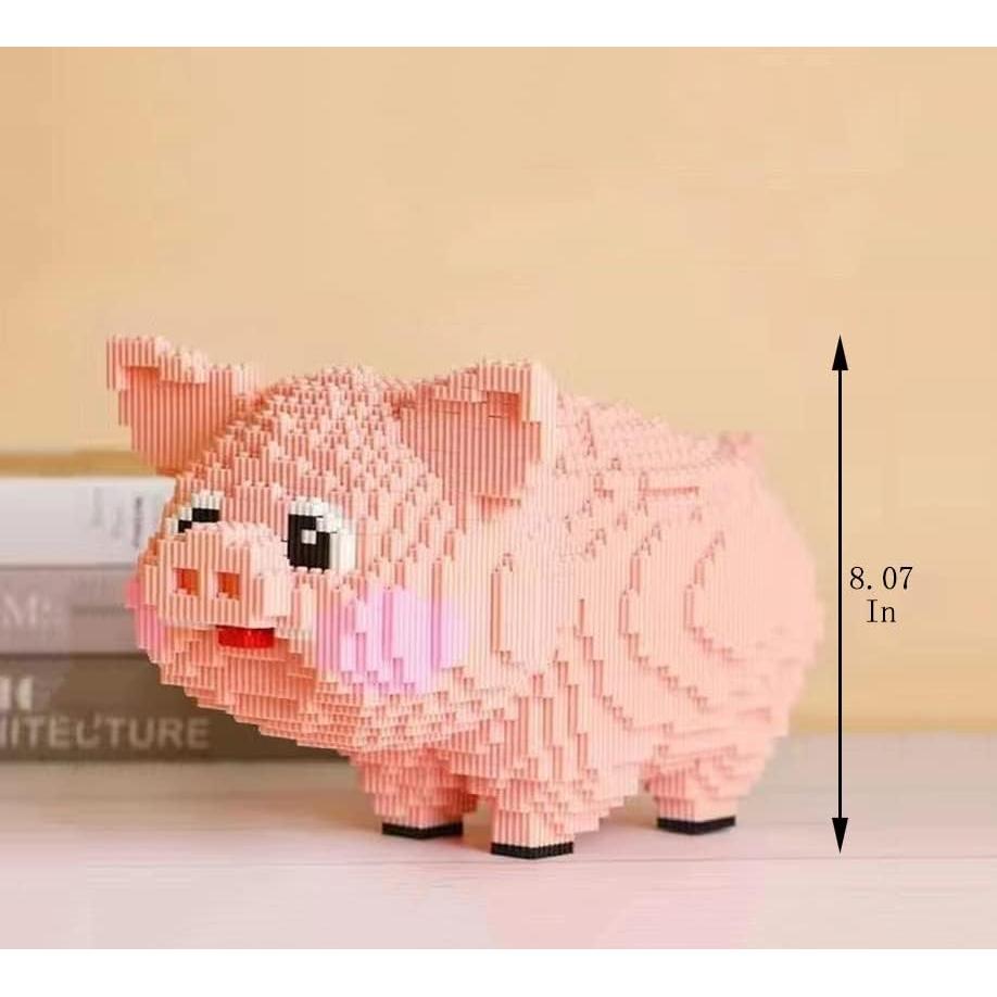 Juego de Bloques Micro de Cerdo BDYDT 2745 Piezas 3D