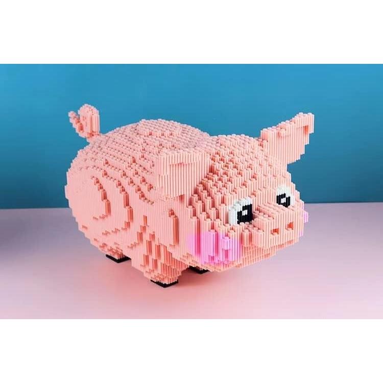 Juego de Bloques Micro de Cerdo BDYDT 2745 Piezas 3D