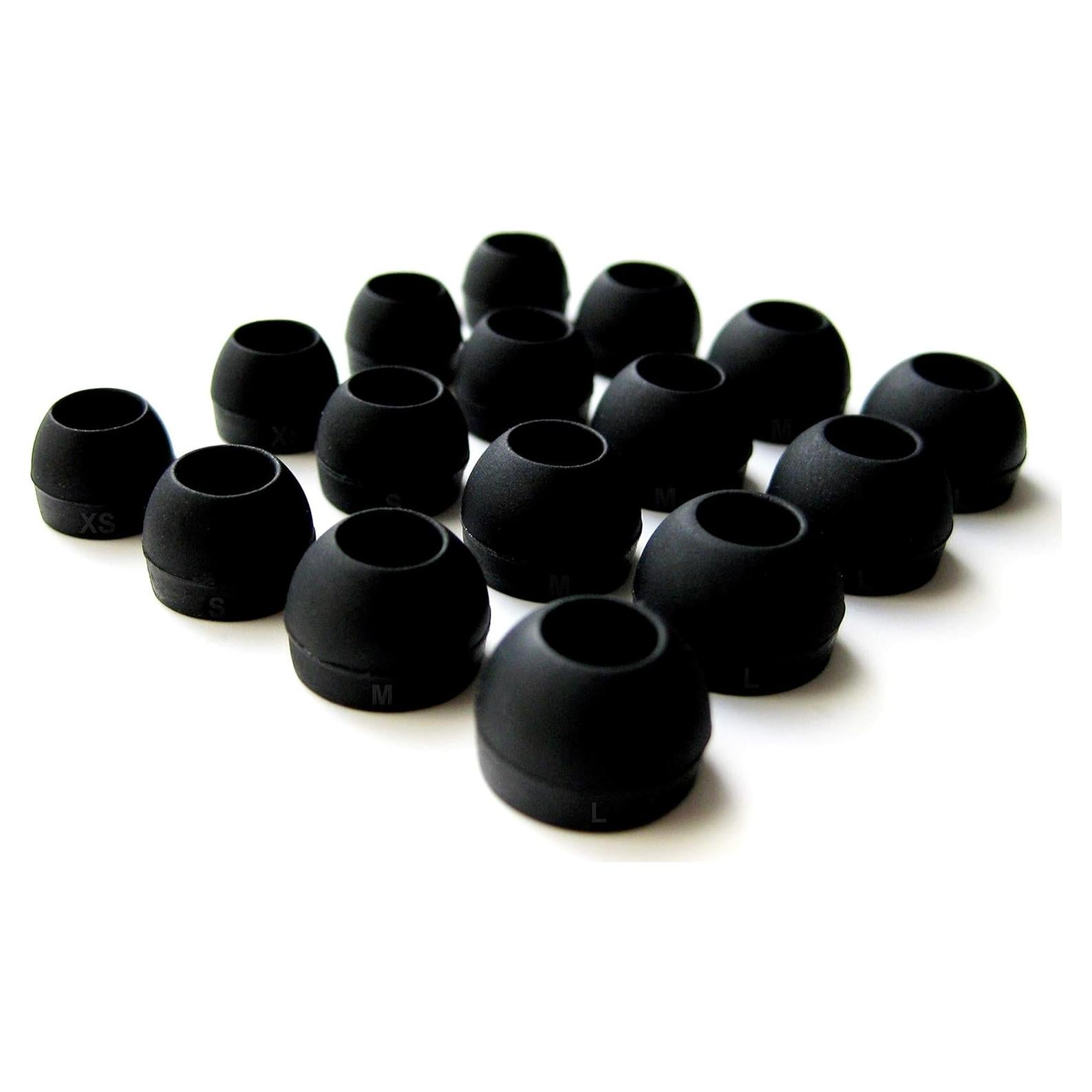 16 Puntas de Repuesto Redondas NICKSTON para Auriculares In-Ear