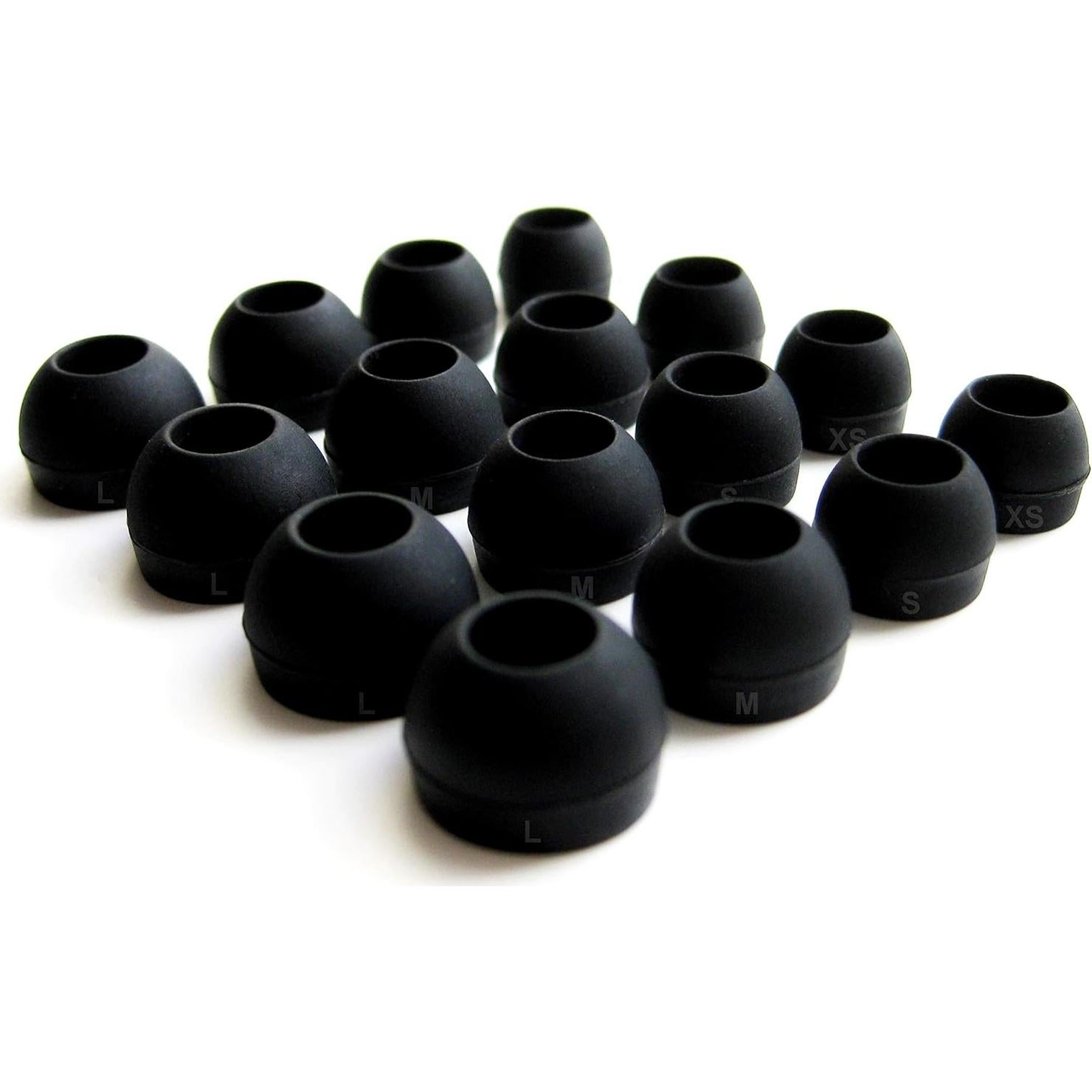 16 Puntas de Repuesto Redondas NICKSTON para Auriculares In-Ear