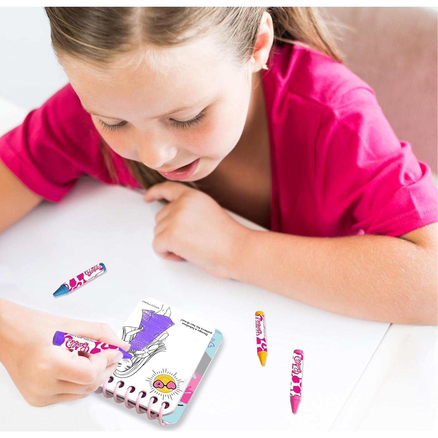 Casa de Sueños de Actividad Barbie con Sellos y Crayones