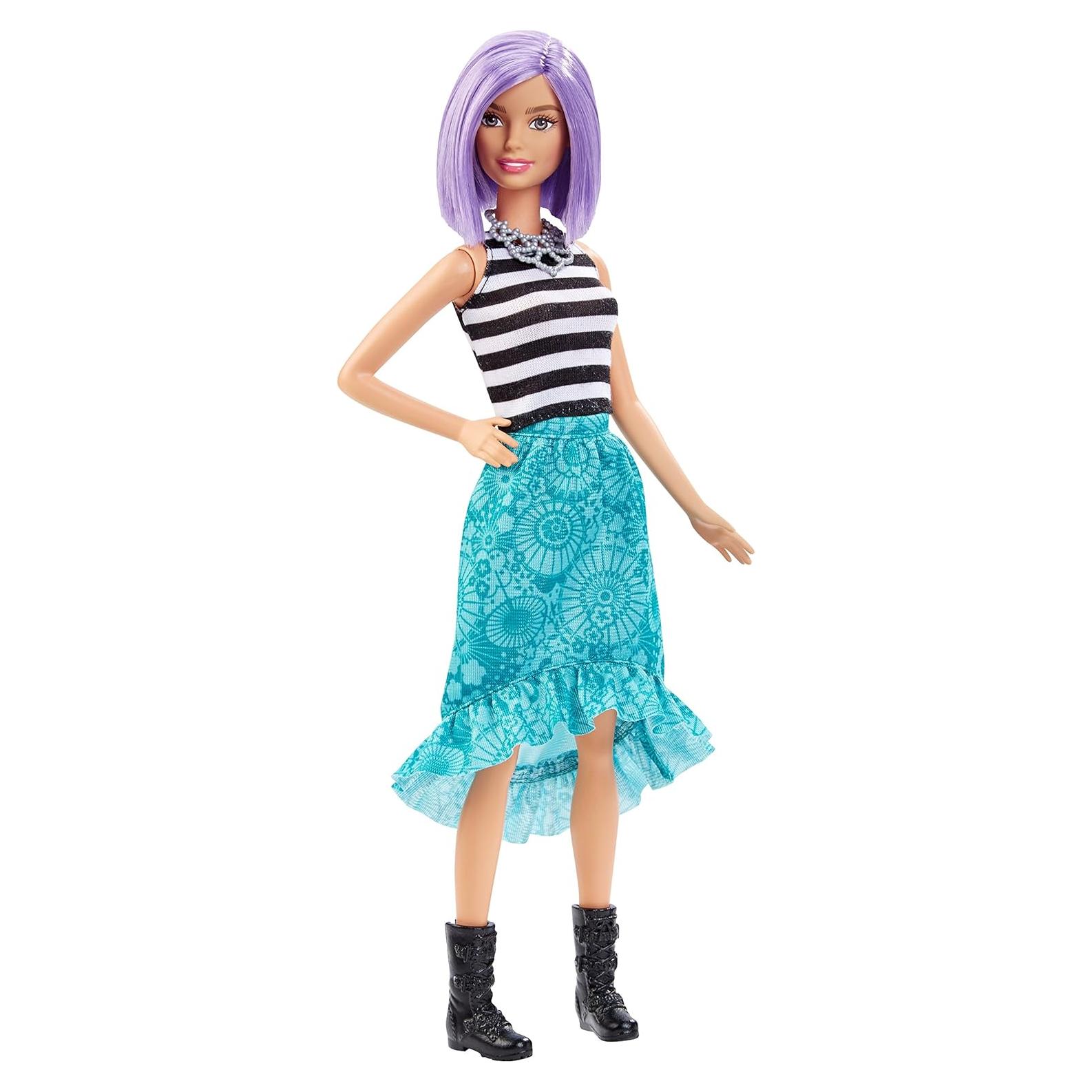 Muñeca Barbie Fashionistas 18 Va-Va-Violet - Original 32.4cm