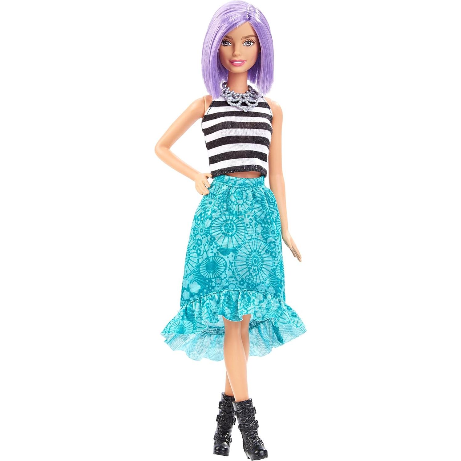 Muñeca Barbie Fashionistas 18 Va-Va-Violet - Original 32.4cm