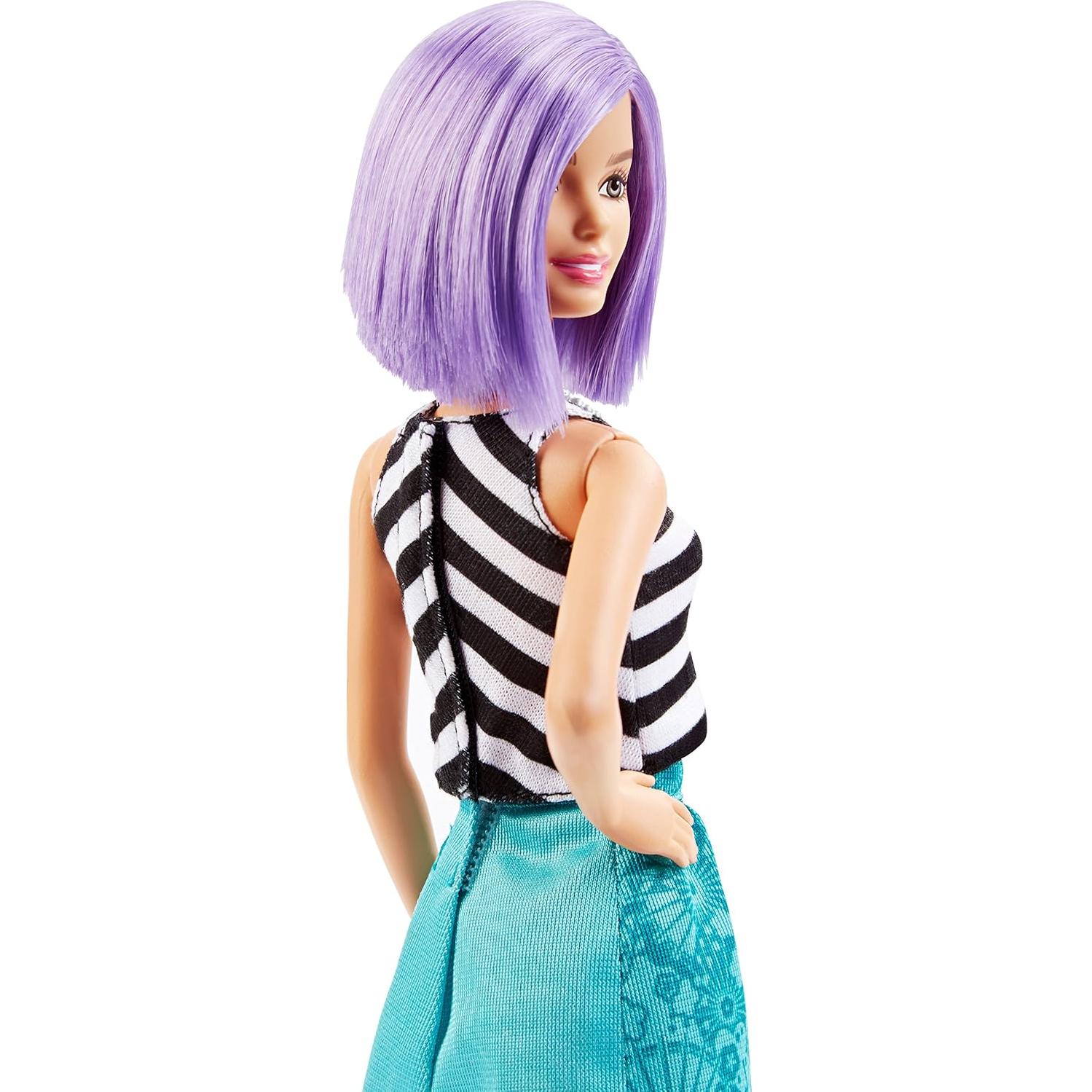 Muñeca Barbie Fashionistas 18 Va-Va-Violet - Original 32.4cm