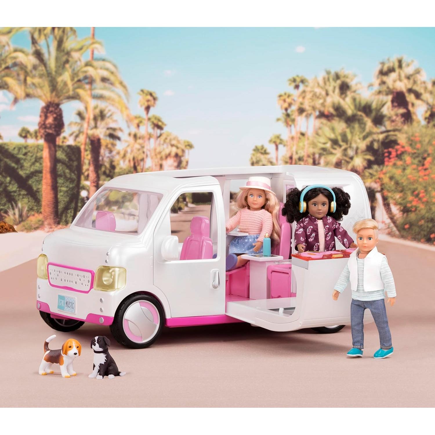 Coche Grande para Muñecas Lori Sweet Escape - SUV de Lujo 6"