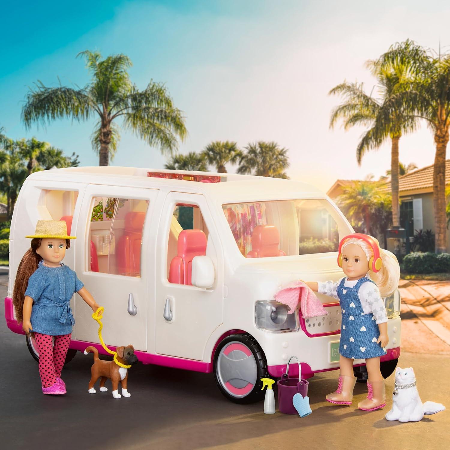 Coche Grande para Muñecas Lori Sweet Escape - SUV de Lujo 6"