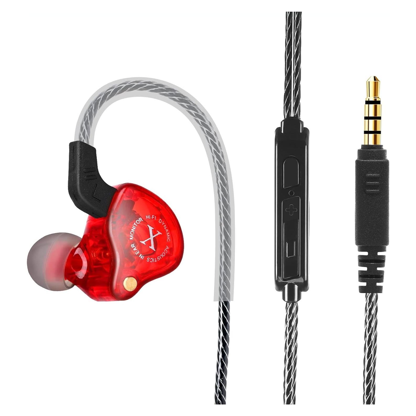 Auriculares UrbanX ix2 Pro In-Ear con Micrófono y Cable 1.2m