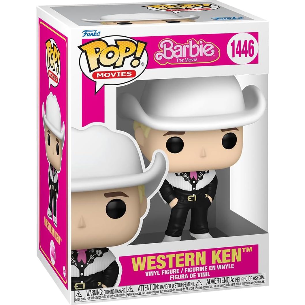 Figura Funko POP! Ken del Oeste Barbie 10.92 cm Coleccionable