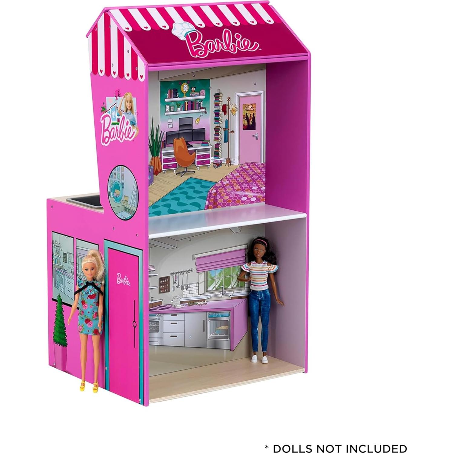 Cocina de Madera y Metal Theo Klein 2 en 1 Barbie 85 cm