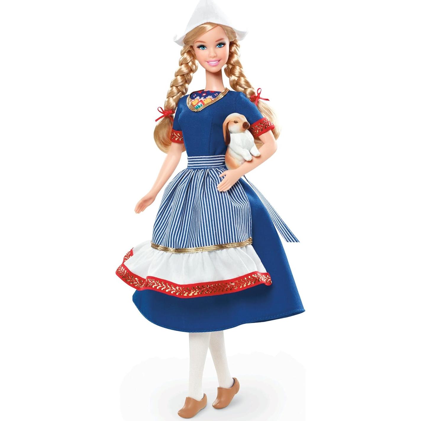 Muñeca Barbie Coleccionista Holanda con Accesorios