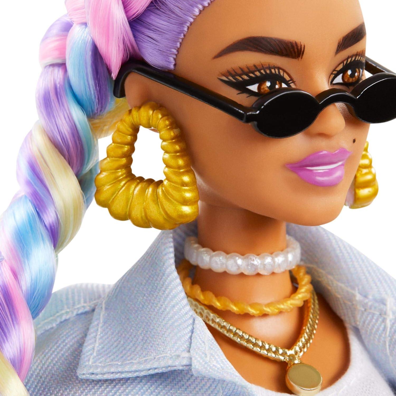Muñeca Barbie Extra con accesorios y cachorro - Mattel