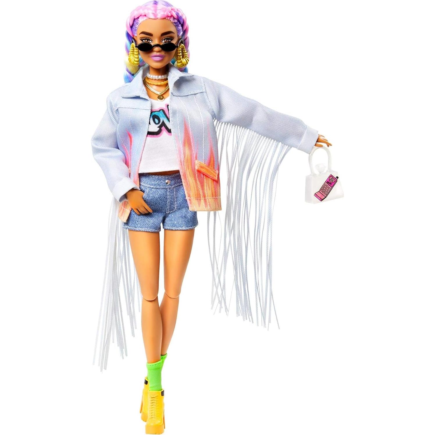 Muñeca Barbie Extra con accesorios y cachorro - Mattel