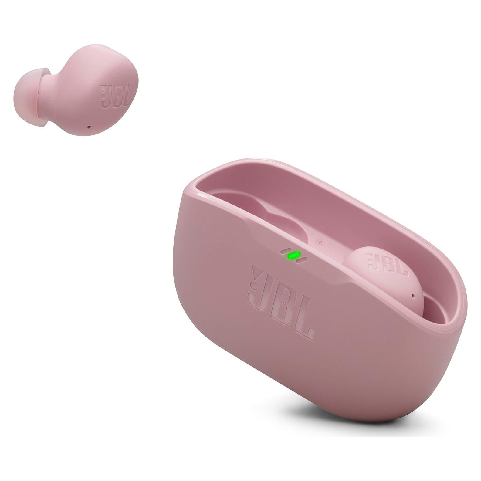 Auriculares Inalámbricos JBL Vibe Buds 2 Rosa con ANC y 40h