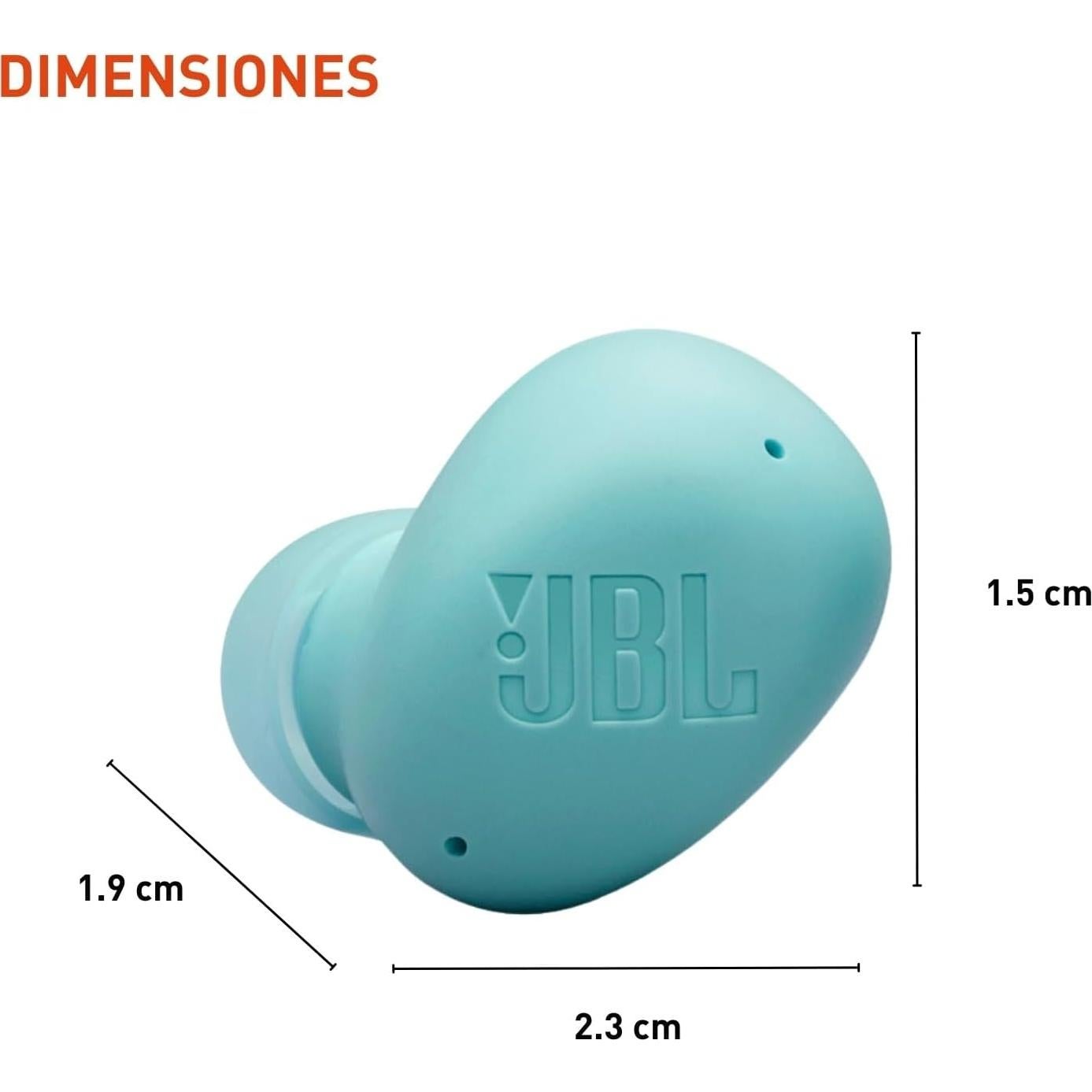 Auriculares Inalámbricos JBL Vibe Buds 2 Rosa con ANC y 40h