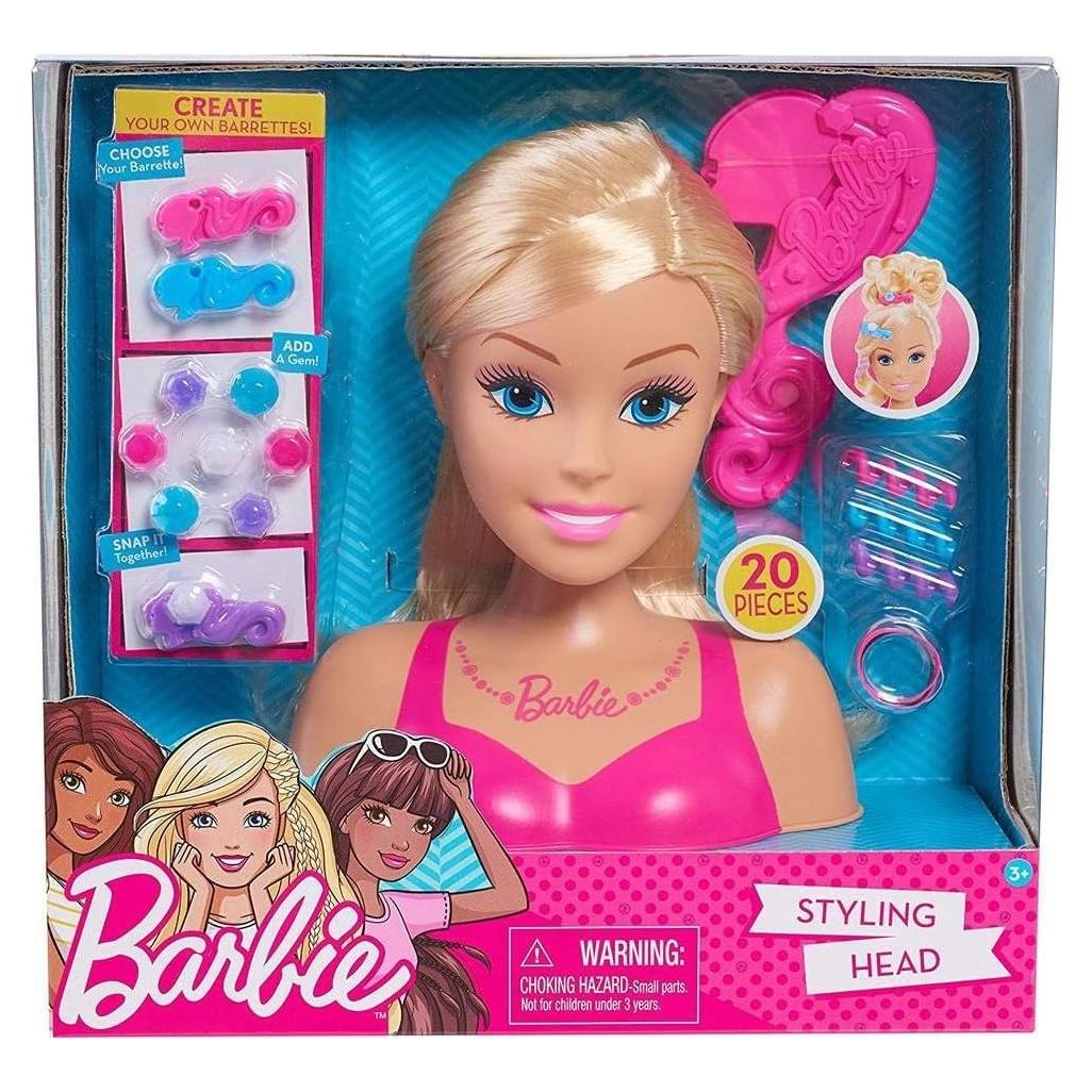 Set de Estilizado Barbie Fab Friends 20 Piezas - Rubia