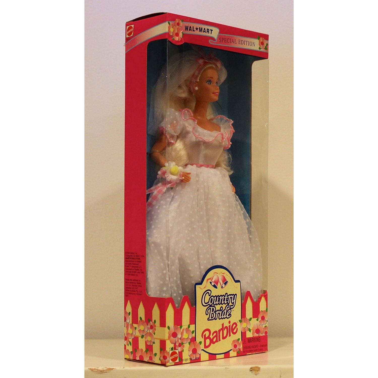 Barbie Doll Special Edition Wal-mart Country Bride 1994