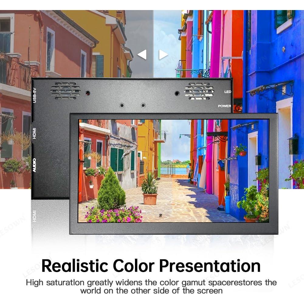 Monitor LCD 7" LESOWN LP70C HDMI Portátil con Altavoces