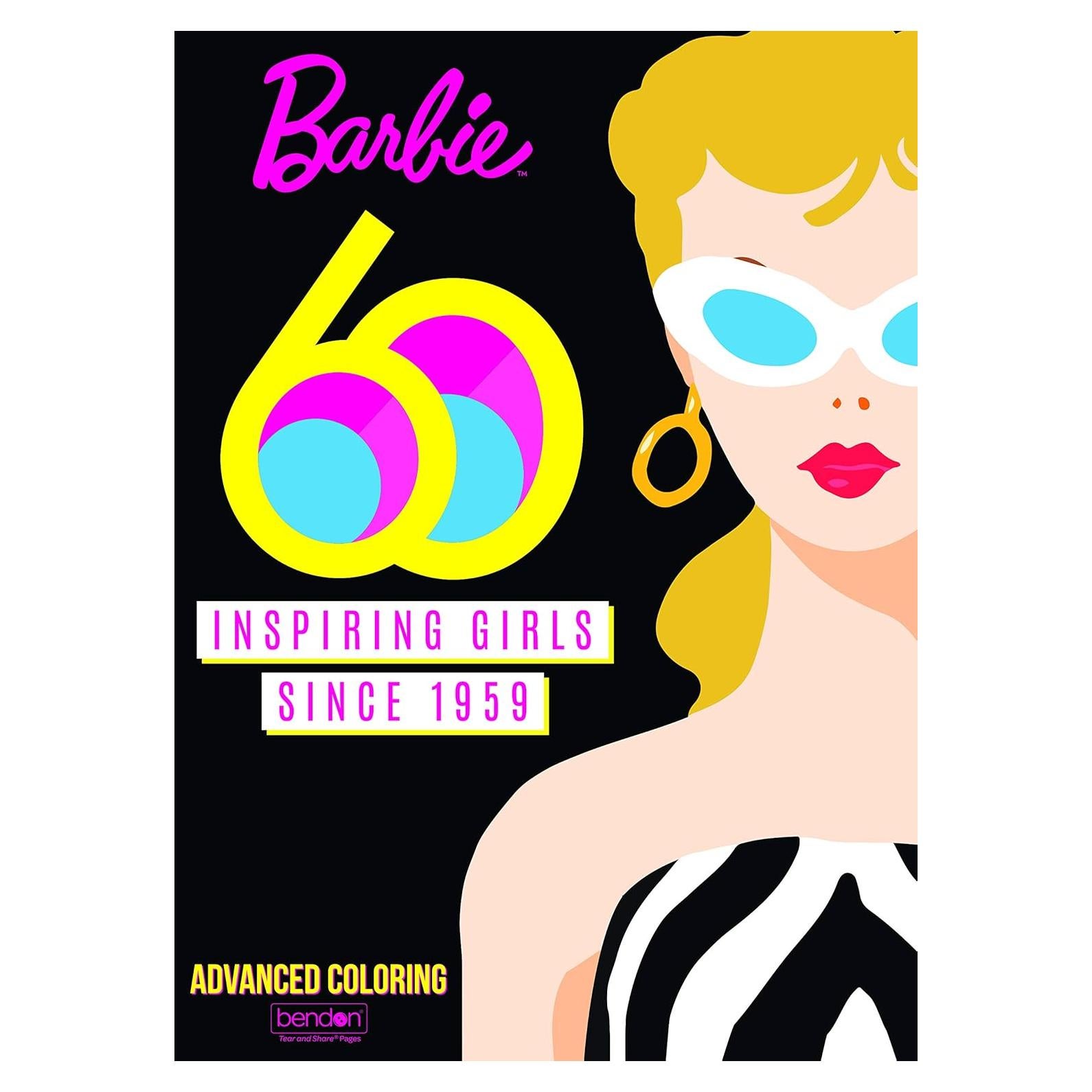 Libro de Colorear Avanzado Bendon Barbie - 40 Imágenes