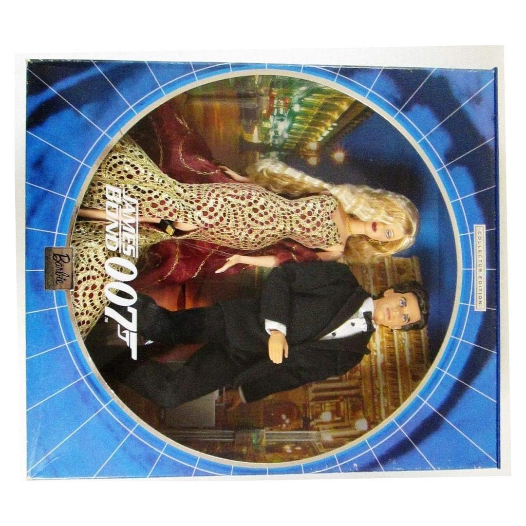 Conjunto de Muñecas Ken y Barbie James Bond 007 Edición Especial