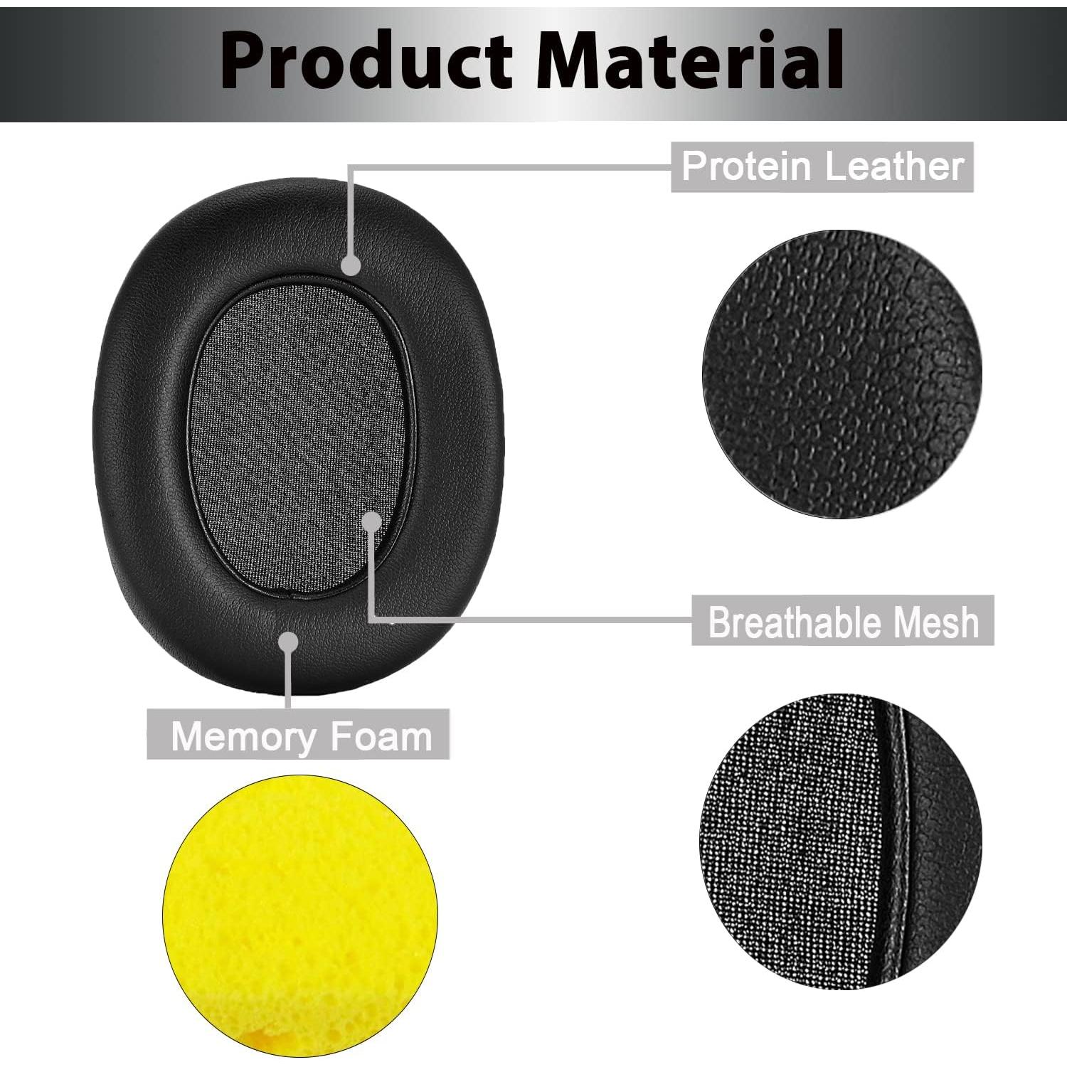 Almohadillas de Repuesto AKG K361 K371 Cuero Proteinado