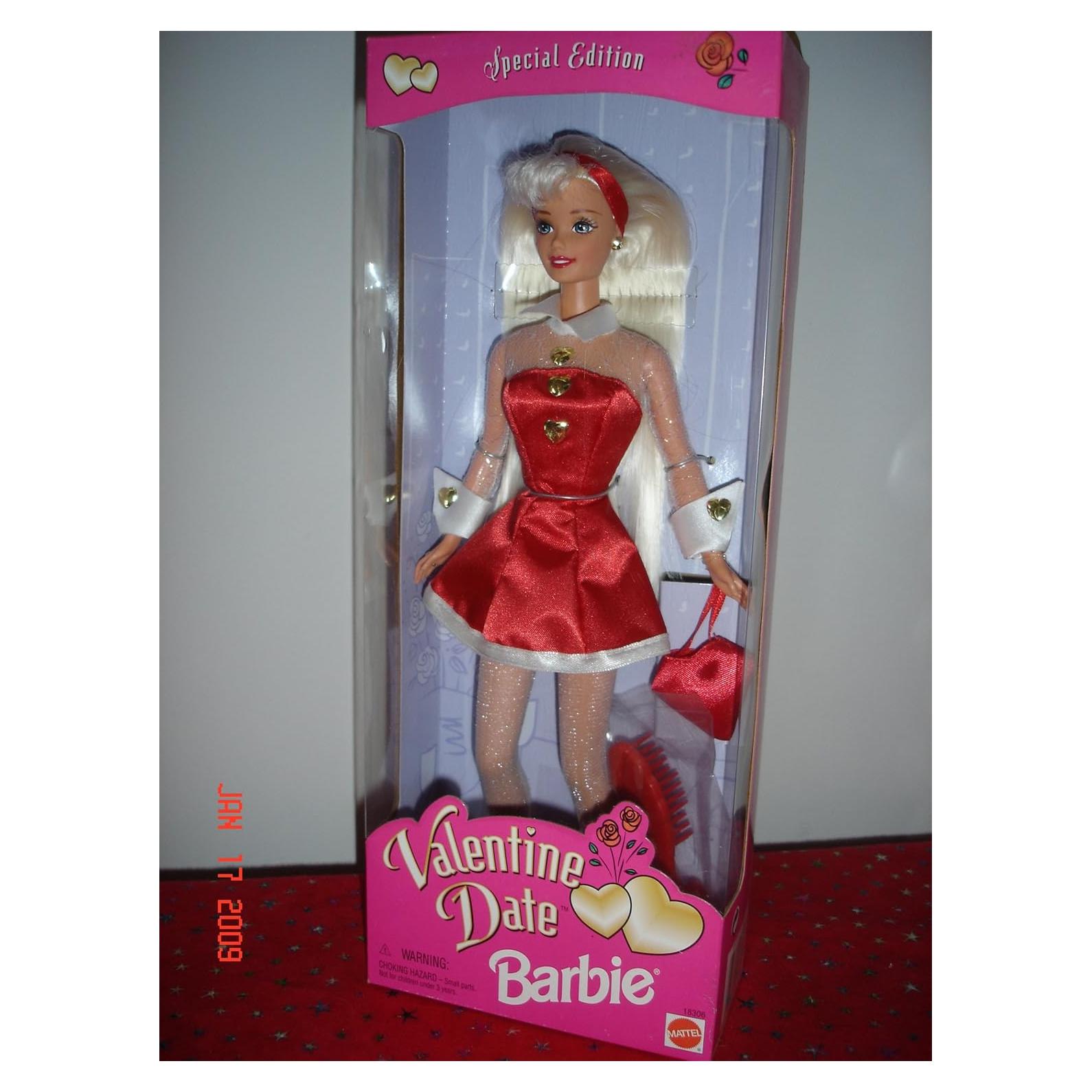 Barbie Edición Especial Cita de San Valentín Mattel 1997