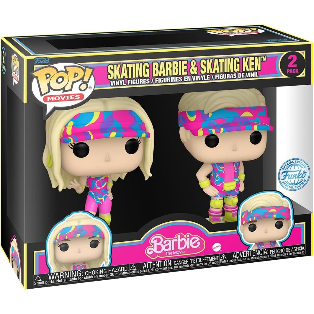Funko Pop! Barbie y Ken Patinaje en Línea Edición Especial