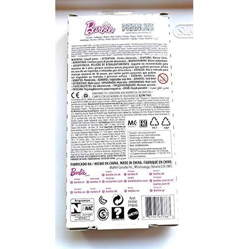 Ropa de Muñeca Barbie Mattel - Atuendo Snoopy y Accesorios