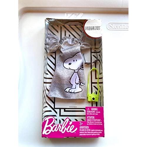 Ropa de Muñeca Barbie Mattel - Atuendo Snoopy y Accesorios