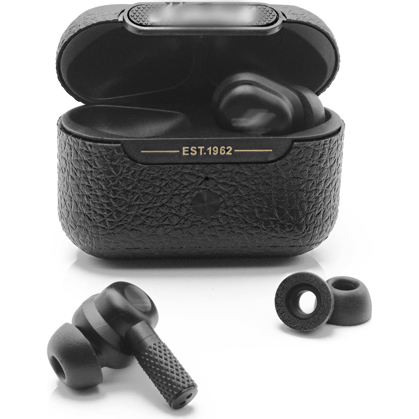 Espumas de Reemplazo Klowcok para Auriculares Marshall Motif II A.N.C - 3 Pares S/M/L Negro