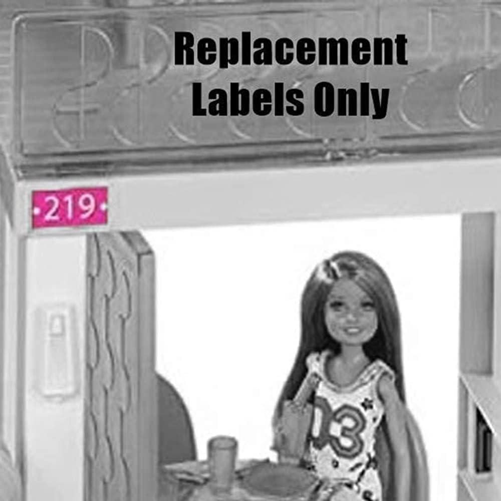 Hoja de Stickers de Repuesto Barbie Dreamhouse FHY73